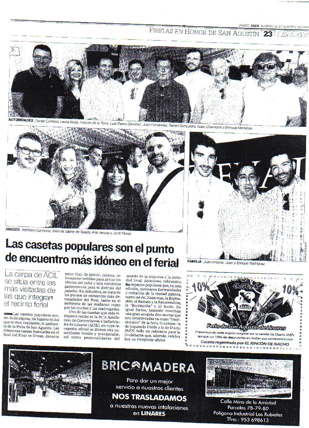 Noticia 30 agosto Jaén