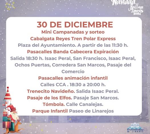 Actividades Campaña de Navidad día 30 de Diciembre