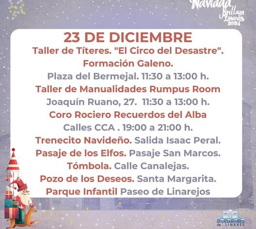 Actividades de Navidad 2024