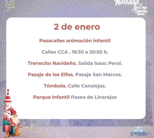 Consulta las actividades navideñas para hoy 2 de enero organizas por #AcilCCA